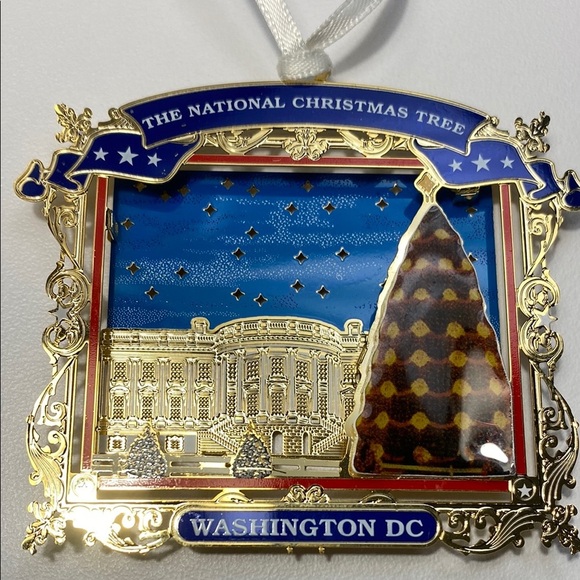 White House Historical Assn. Washington DC National Christmas Tree Ornament 2007 - Picture 1 of 7